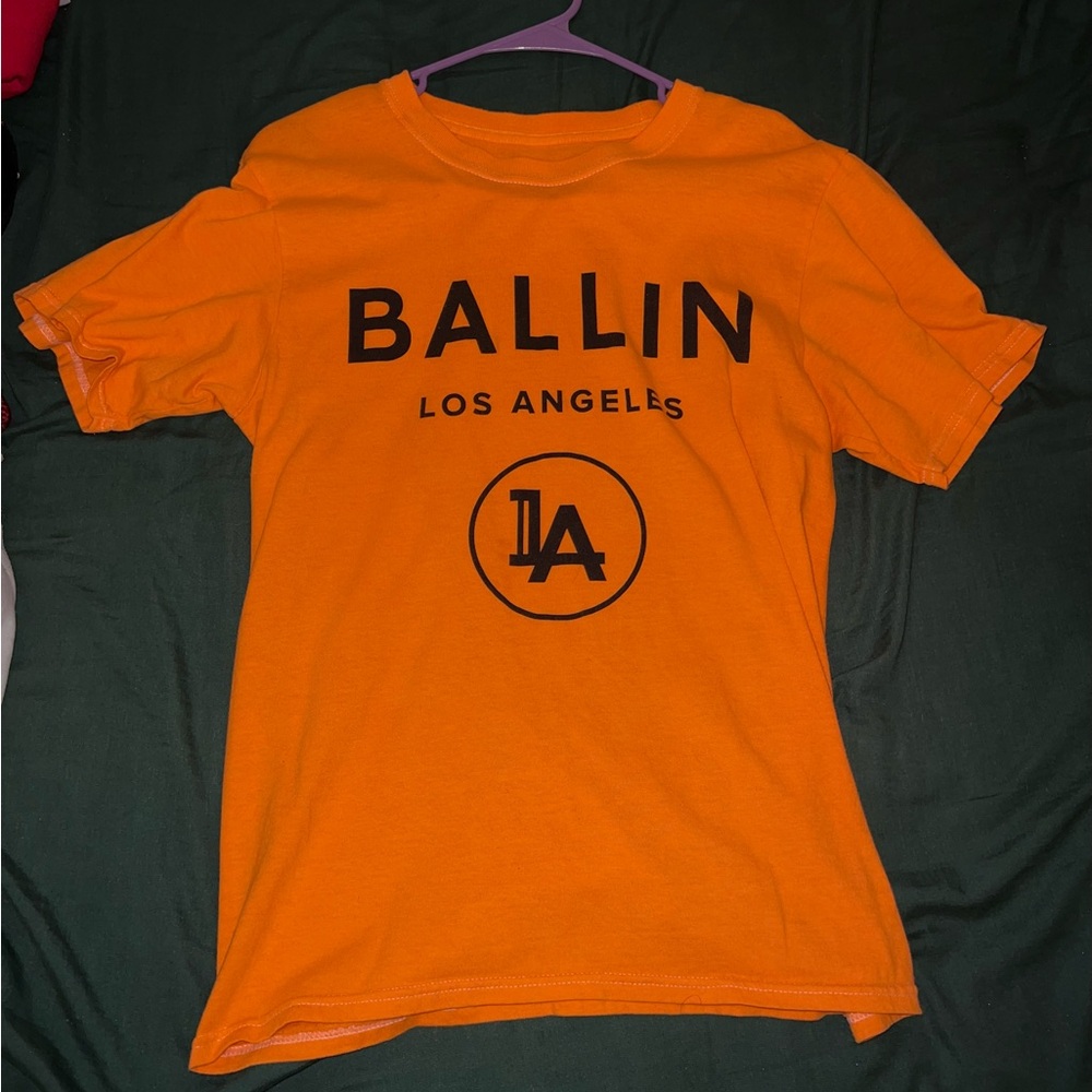 Orange Graphic Tee